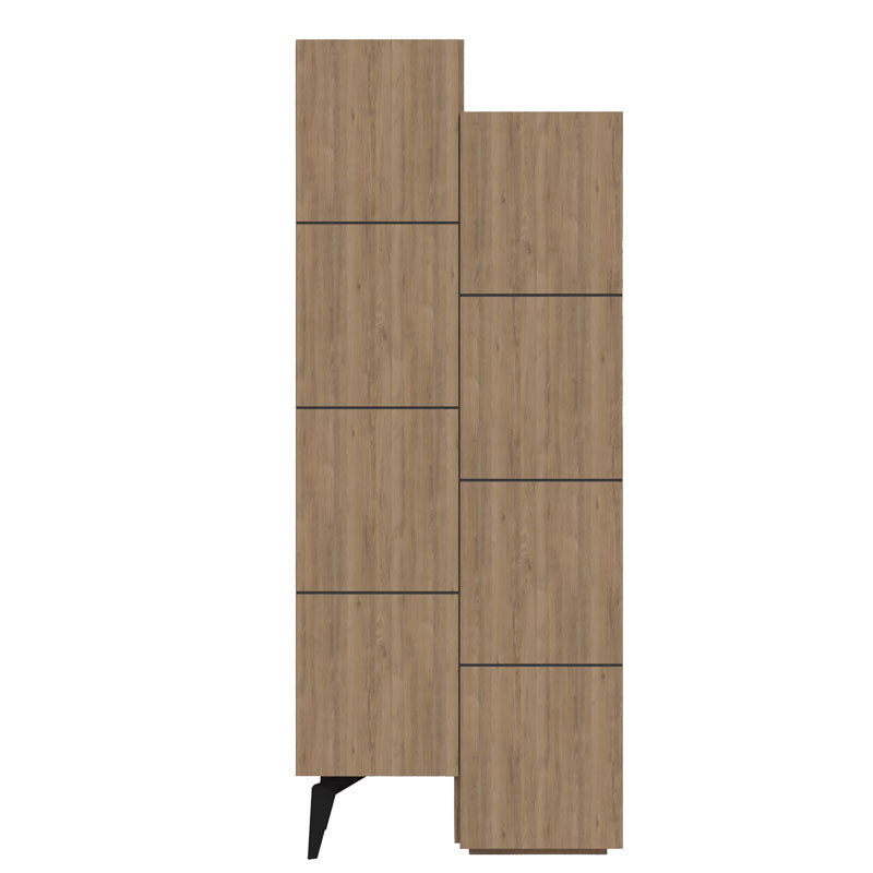 Ντουλάπι-Στήλη Romane Φυσικό 62.2x37.4x155.4