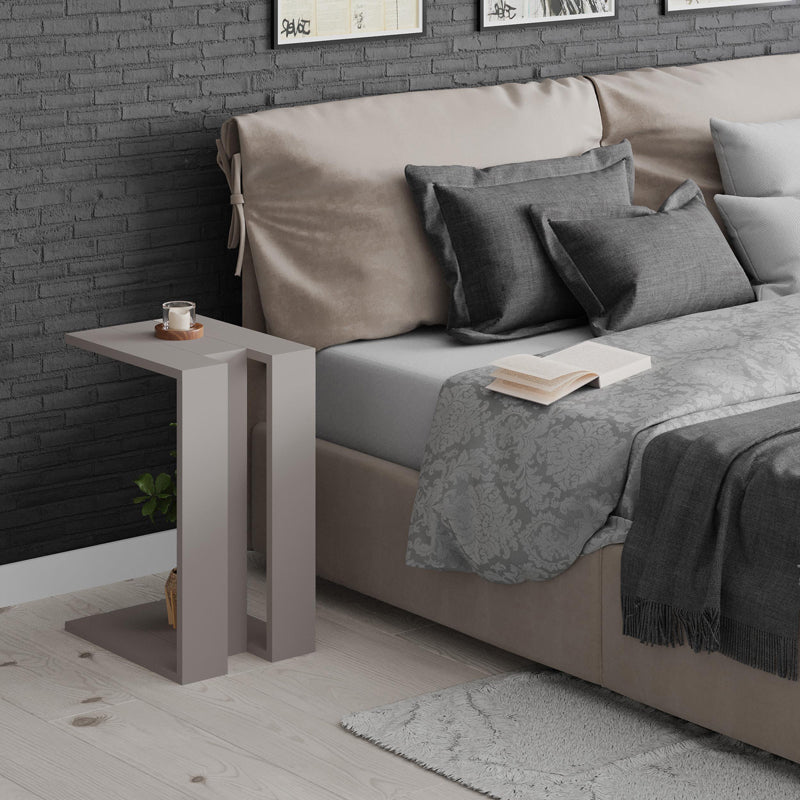 Βοηθητικό Τραπέζι Muju σε Μόκα Απόχρωση 40x30x57