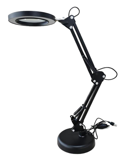 TLC 018 ΠΟΡΤΑΤΙΦ ΓΡΑΦΕΙΟΥ ΜΑΥΡΟ ΜΕ ΜΕΓΕΝΘΥΤΙΚΟ ΦΑΚΟ LED, DIMMER, CCT Φ15x60