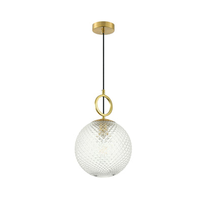 PDC 1490 TR 1/Φ ΑΝΑΓΛΥΦΗ ΜΠΑΛΑ ΔΙΑΦΑΝΗ ME ΔΙΑΚΟΣΜΗΤΙΚΗ ΑΝΑΡΤΙΣΗ 1xΕ27 Φ25x(36-120)