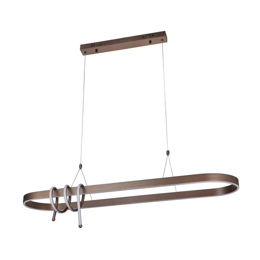 PDC 650-4 BW LED ΡΑΓΑ ΚΑΦΕ ΟΒΑΛ ΜΕ ΕΛΑΤΗΡΙΟ 80W 3000K 120x30x100