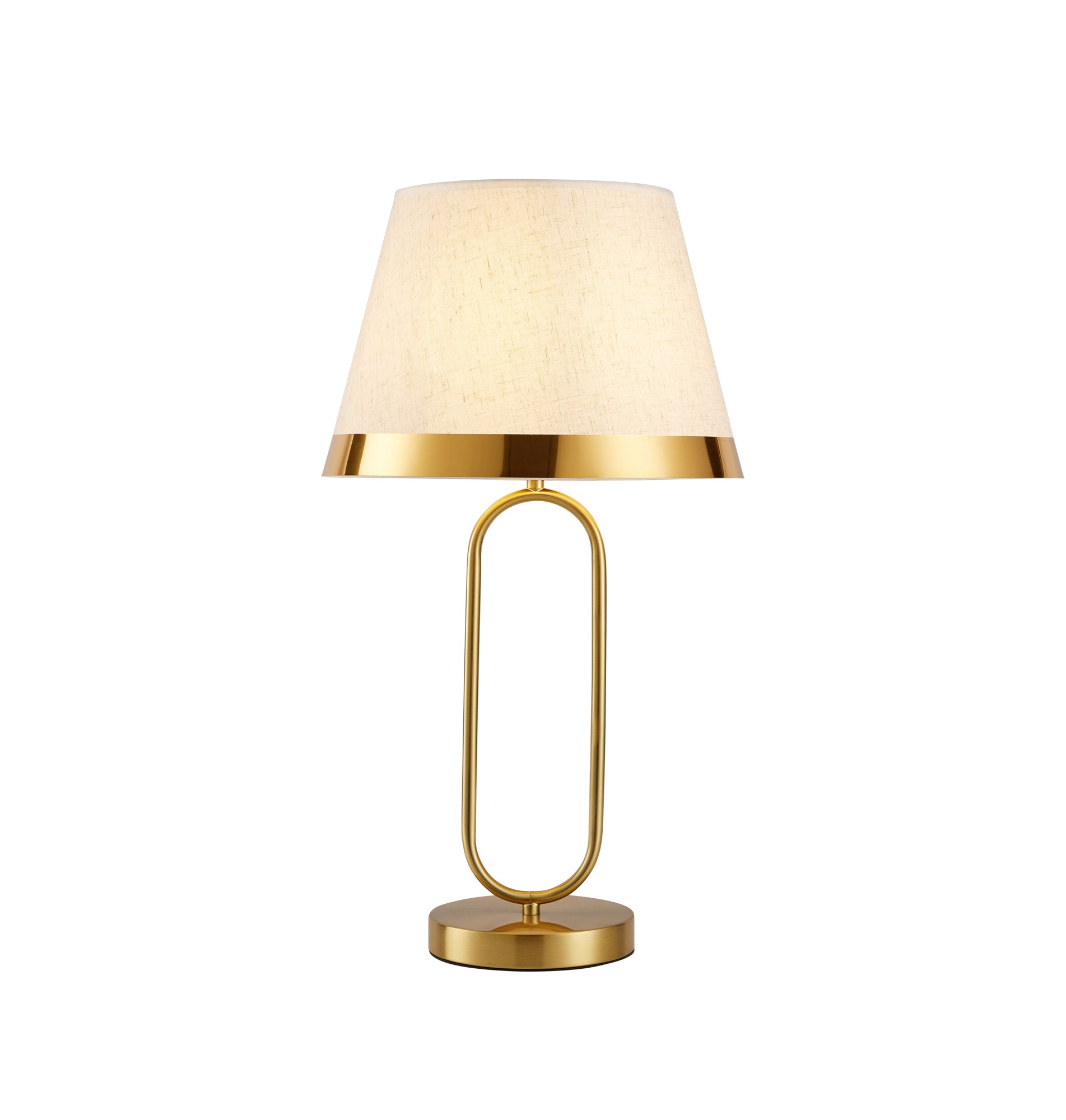 TLC 8814 ΕΠΙΤΡΑΠΕΖΙΑ ΛΑΜΠΑ ΧΡΥΣΗ ΟΒΑΛΑ ΒΑΣΗ ΜΕ ΑΜΠΑΖΟΥΡ ΜΠΕΖ ΧΡΥΣΟ ΣΙΡΙΤΙ 1xE27 Φ30x56