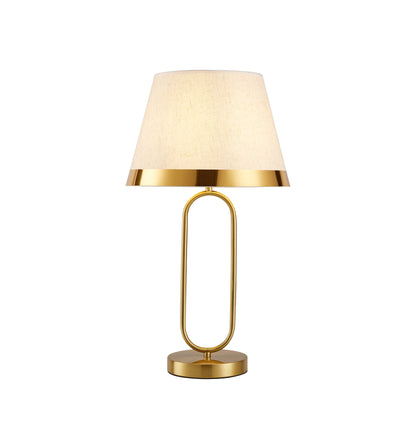 TLC 8814 ΕΠΙΤΡΑΠΕΖΙΑ ΛΑΜΠΑ ΧΡΥΣΗ ΟΒΑΛΑ ΒΑΣΗ ΜΕ ΑΜΠΑΖΟΥΡ ΜΠΕΖ ΧΡΥΣΟ ΣΙΡΙΤΙ 1xE27 Φ30x56