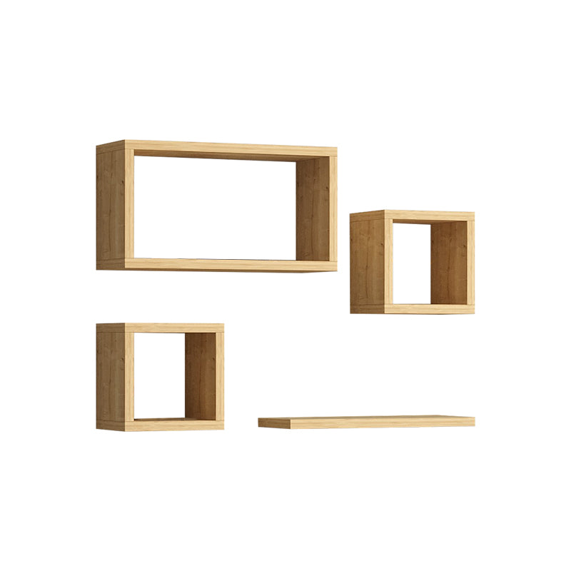 Ραφιέρα Babine Μελαμίνη σε Oak Απόχρωση 84x15x44