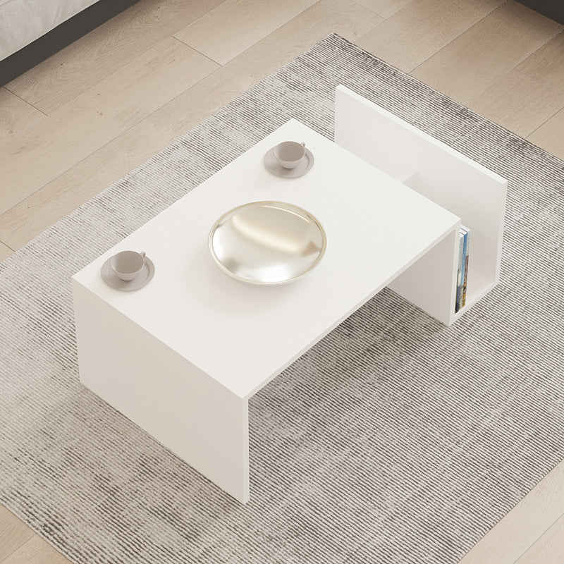 Τραπέζι Σαλονιού Poko σε Λευκή Απόχρωση 86.8x50x32,4