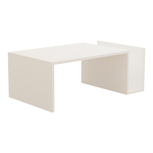 Τραπέζι Σαλονιού Poko σε Λευκή Απόχρωση 86.8x50x32,4