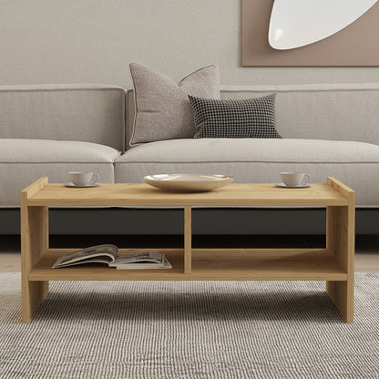 Τραπέζι Σαλονιού Tiena σε Oak Απόχρωση 90x50x35