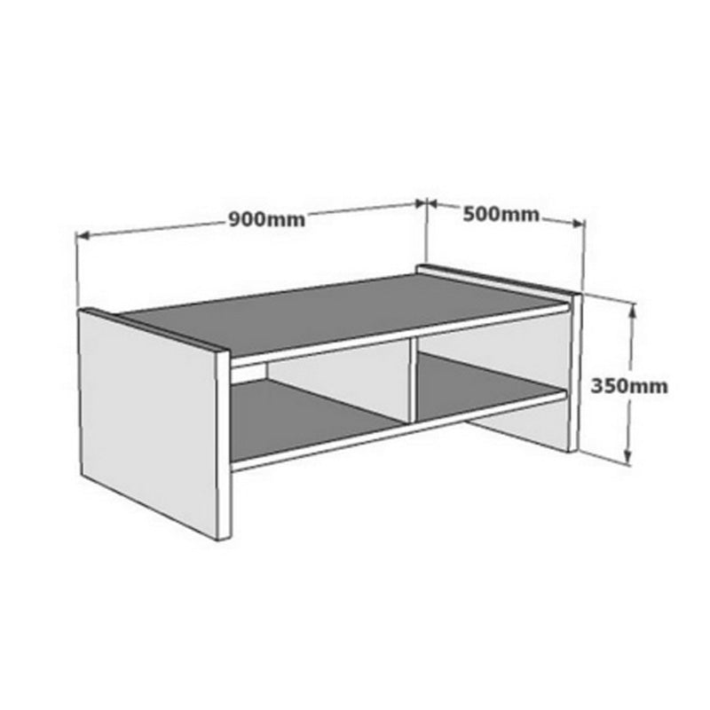 Τραπέζι Σαλονιού Tiena σε Oak Απόχρωση 90x50x35