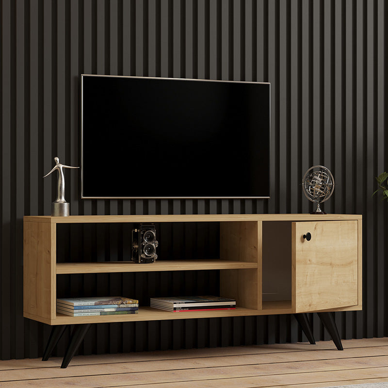 Έπιπλο Τηλεόρασης Wison σε Oak Απόχρωση 120x29x50