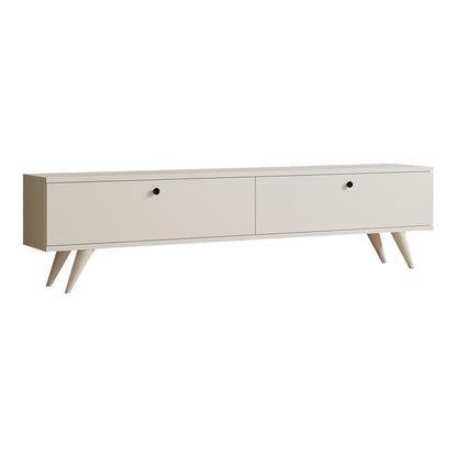 Έπιπλο Τηλεόρασης Jate σε Λευκή Απόχρωση 160x25x40