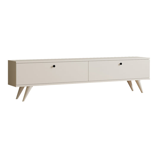 Έπιπλο Τηλεόρασης Jate σε Λευκή Απόχρωση 160x25x40
