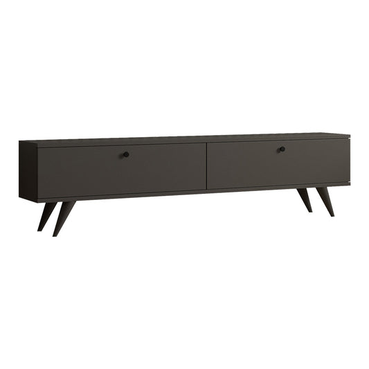 Έπιπλο Τηλεόρασης Jate σε Ανθρακί Απόχρωση 160x25x40