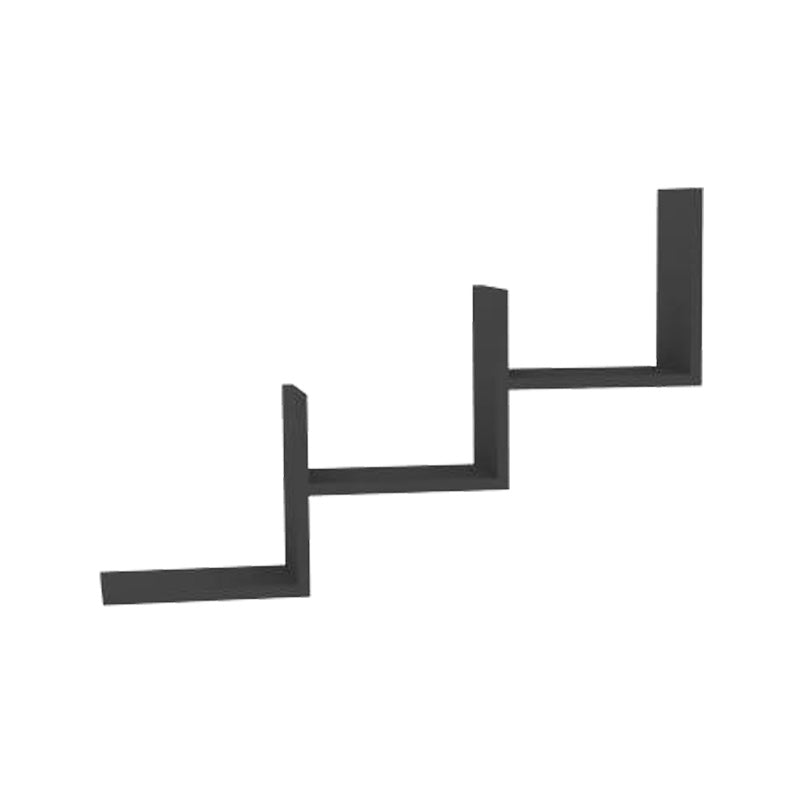 Ραφιέρα Τοίχου Mauer σε Ανθρακί Απόχρωση 90x19,6x60