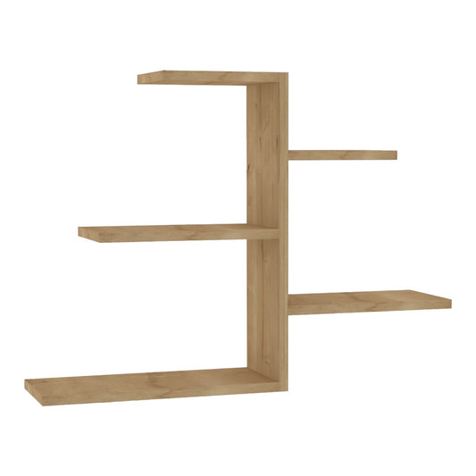 Ραφιέρα Τοίχου Callum σε Oak Απόχρωση 82.2x19,6x48