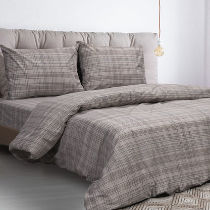 Κουβερλί Υπέρδιπλο Espresso Αrt 12077 230x250εκ Εμπριμέ