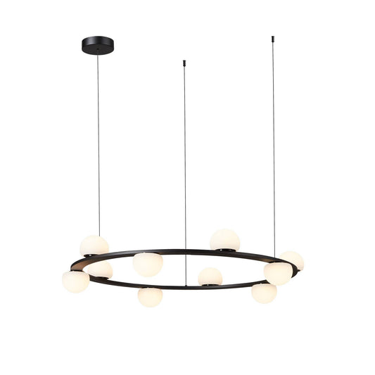 PDC 565-10 ΠΟΛΥΦΩΤΟ 10/Φ LED ΜΕ ΓΛΟΜΠΟΥΣ ΜΙΚΡΟΥΣ 10x7W 3000K 4200 LUM Φ90x100