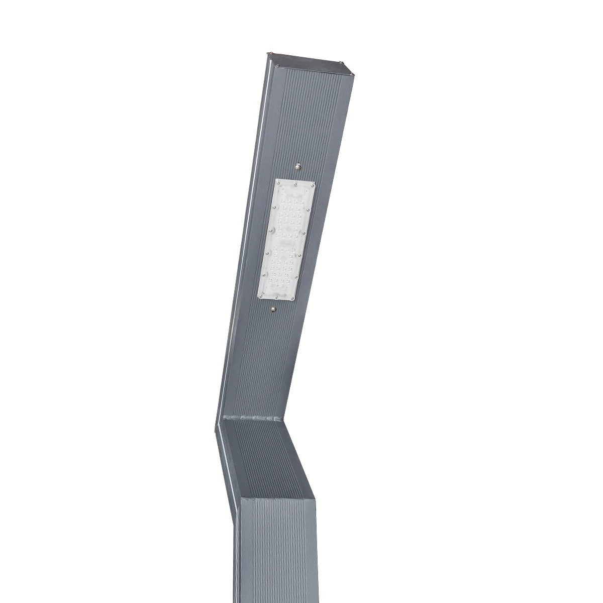 ZAPOPAN 90838 Φωτιστικό Urban Πλατείας/Πάρκου LED 30W 4080lm 120° AC 220-240V Αδιάβροχο IP65 Φυσικό Λευκό 5000K - Lumileds SMD Chip & Mean Well TÜV Driver - Γκρι Ανθρακί Ματ - Μ75 x Π14 x Υ360