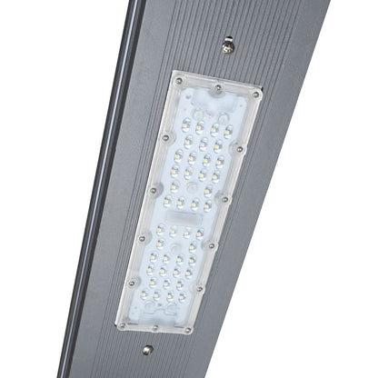 ZAPOPAN 90838 Φωτιστικό Urban Πλατείας/Πάρκου LED 30W 4080lm 120° AC 220-240V Αδιάβροχο IP65 Φυσικό Λευκό 5000K - Lumileds SMD Chip & Mean Well TÜV Driver - Γκρι Ανθρακί Ματ - Μ75 x Π14 x Υ360