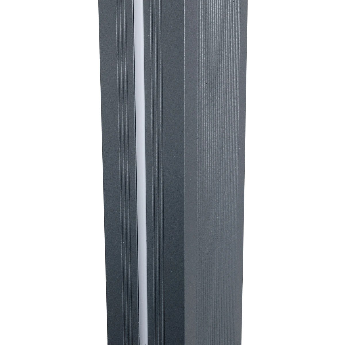 ZAPOPAN 90838 Φωτιστικό Urban Πλατείας/Πάρκου LED 30W 4080lm 120° AC 220-240V Αδιάβροχο IP65 Φυσικό Λευκό 5000K - Lumileds SMD Chip & Mean Well TÜV Driver - Γκρι Ανθρακί Ματ - Μ75 x Π14 x Υ360