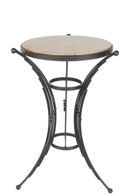 TBBT-15 BK ΤΡΑΠΕΖΑΚΙ ΒΟΗΘΗΤΙΚΟ ΜΑΥΡΟ Φ35x59