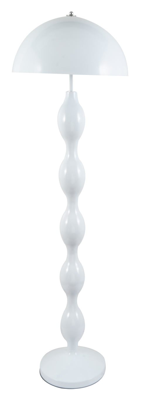 FLC 9901 WH ΔΑΠΕΔΟΥ ΛΕΥΚΟ ΜΕ ΚΟΜΠΟΥΣ 1xΕ27 Φ45x155