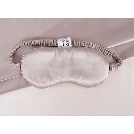 Μεταξωτή Μάσκα Ύπνου σε Κουτί Δώρου Art 12169 One Size Μόκα