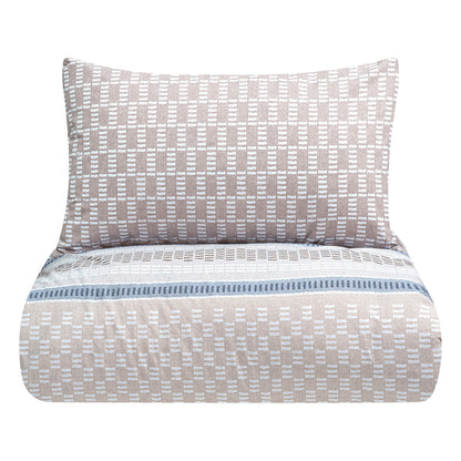 Σετ Κουβερλί Υπέρδιπλο Bermudas Αrt 12185 220x240εκ Μπεζ