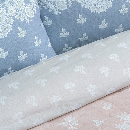 Σετ Σεντόνια Υπέρδιπλα με Λάστιχο Turtle Art 12187 170x200+30εκ Γκρι-Μπεζ