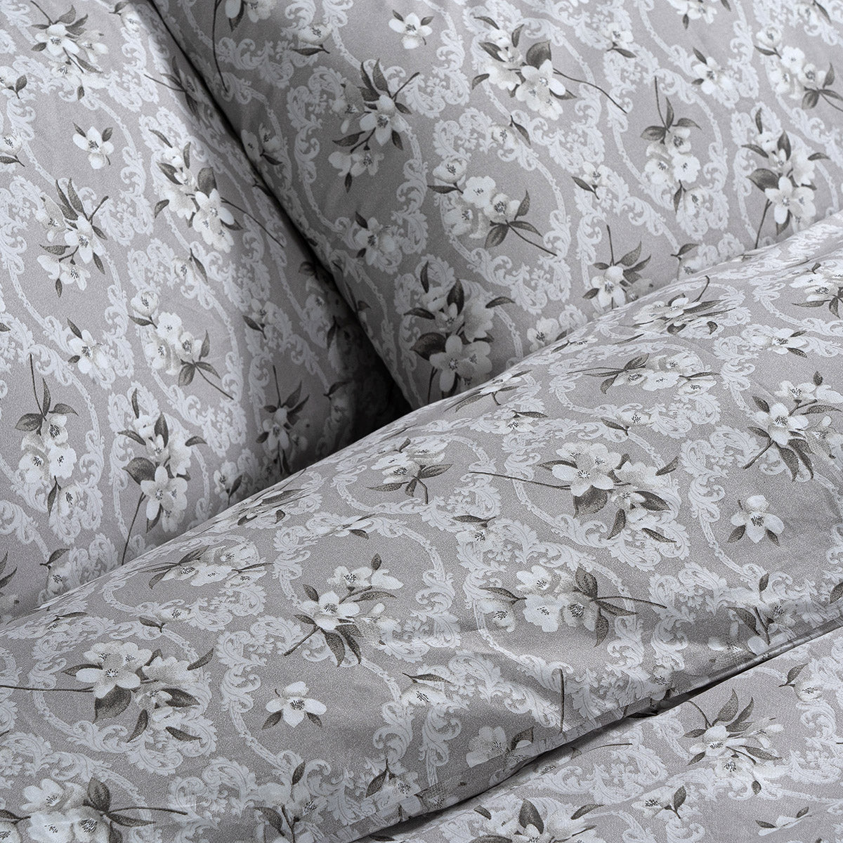 Σετ Κουβερλί Υπέρδιπλο Mystique Αrt 12188 220x240εκ Γκρι