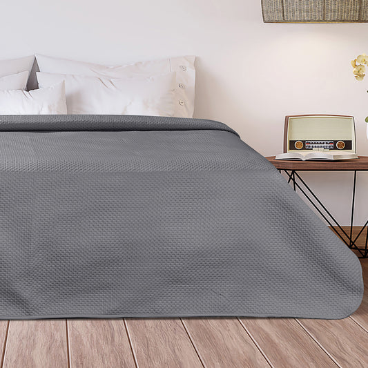 Κουβερλί Μονό Pre-Washed Intence Art 12200 σε 9 Αποχρώσεις 160x240εκ Γκρι