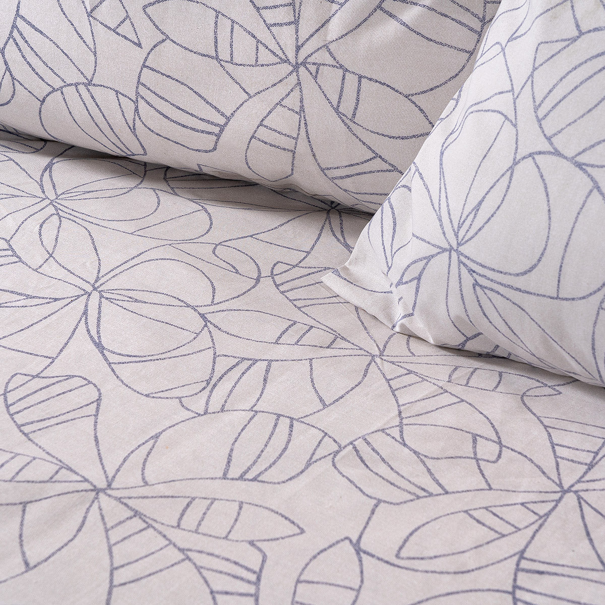 Σετ Πάπλωμα Υπέρδιπλο Odet Art 12250 220x240εκ Μπεζ