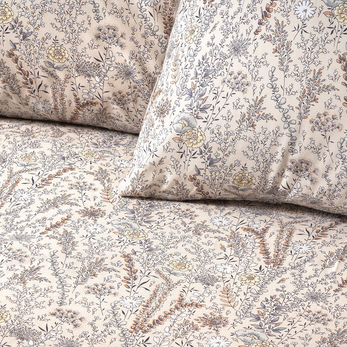 Σετ Σεντόνια Μονά Sienna Art 12254 170x260εκ Μπεζ