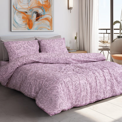 Σετ Σεντόνια Μονά Aelia Art 12257 170x260εκ Λιλά