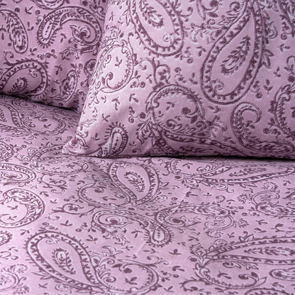 Σετ Σεντόνια Μονά Aelia Art 12257 170x260εκ Λιλά