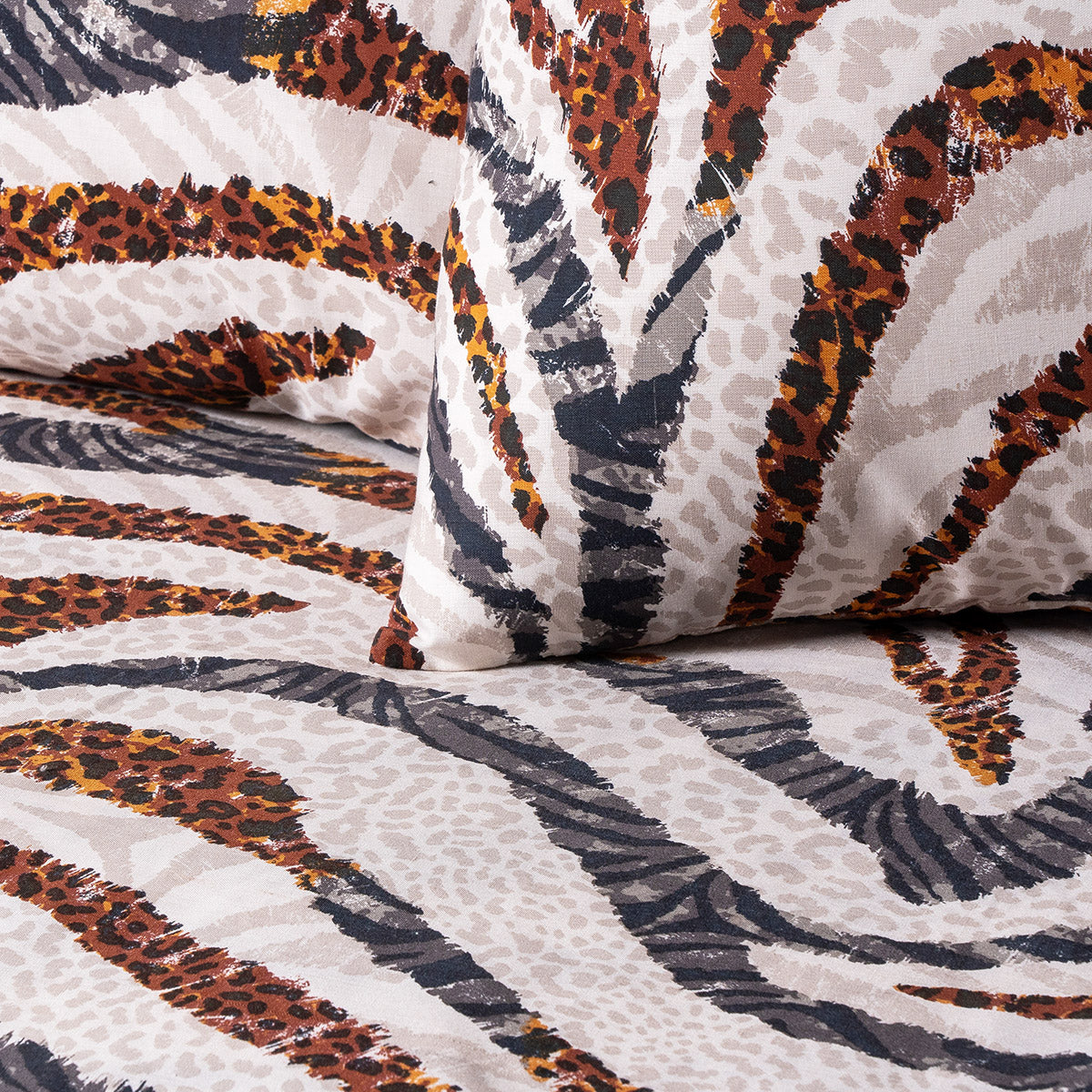 Ζεύγος Μαξιλαροθήκες Rea Art 12259 52x72εκ Ανθρακί