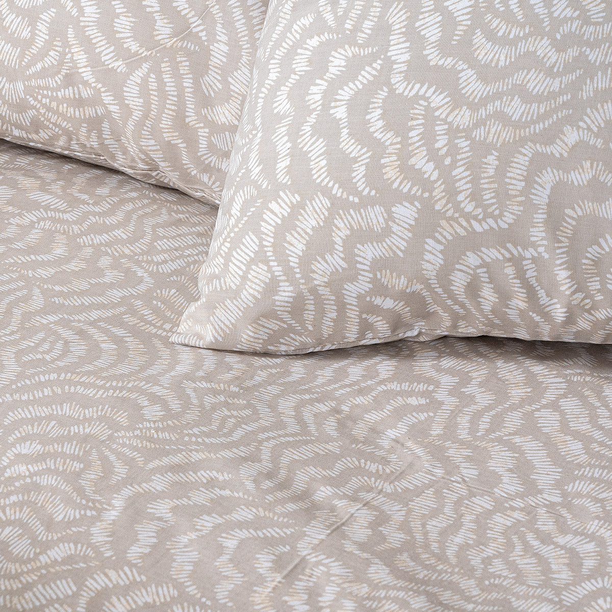 Σετ Κουβερλί Μονό Iris Αrt 12260 160x240εκ Μπεζ