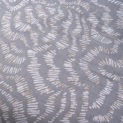 Σετ Σεντόνια Μονά με Λάστιχο Evie Art 12261 100x200+30εκ Γκρι