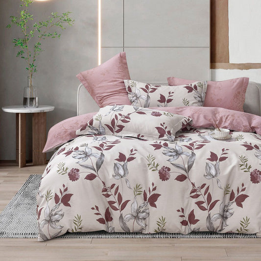 Σετ Σεντόνια Υπέρδιπλα Art 12286 Ariel 230x260εκ Αμέθυστος