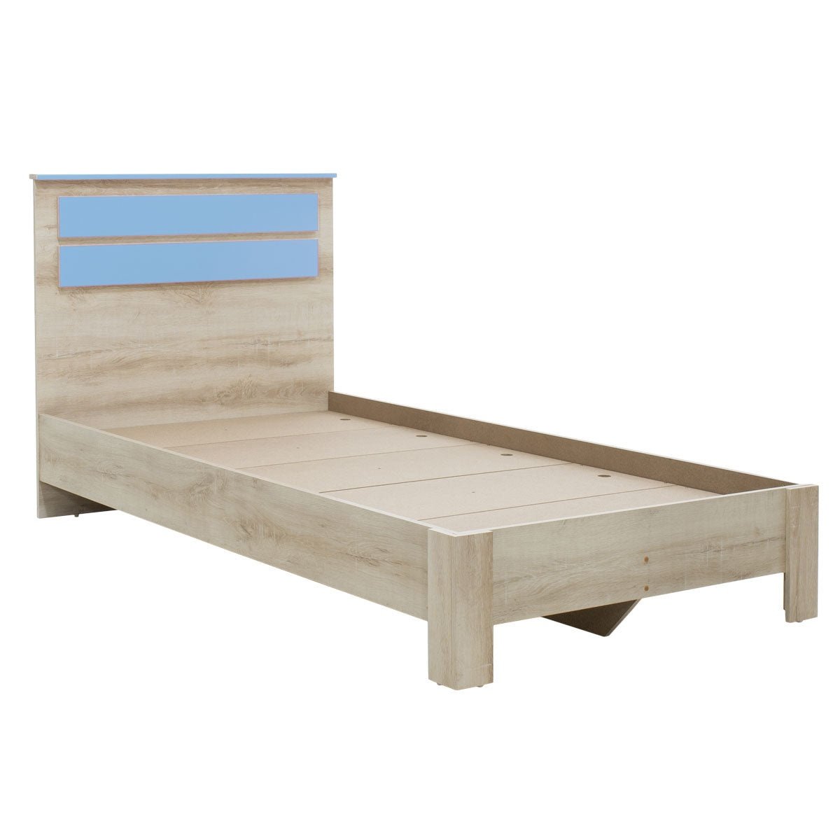 Κρεβάτι Παιδικό Looney σε Χρώμα Castillo-Μπλε 100x200