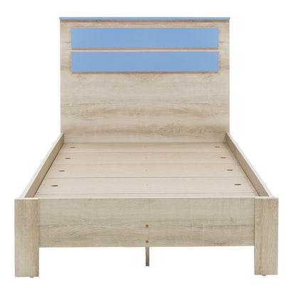 Κρεβάτι Παιδικό Looney σε Χρώμα Castillo-Μπλε 100x200