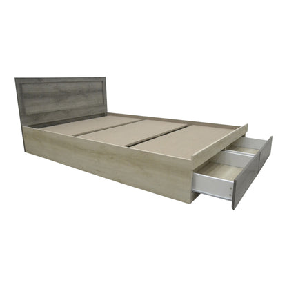 Olympus Double Bed with Castillo Toro Drawer 160x200cm