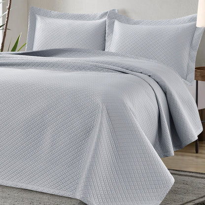 Σετ Κουβερλί Υπέρδιπλο Metis Art 12311 230x250εκ Γκρι