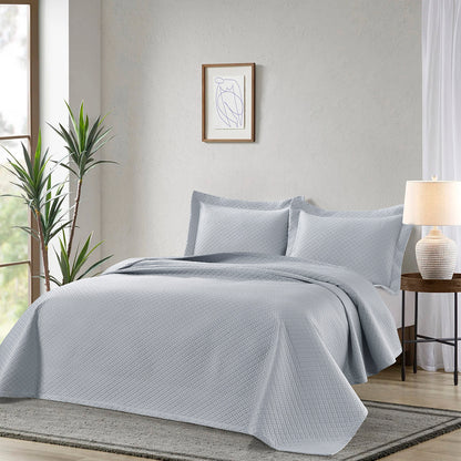 Σετ Κουβερλί Υπέρδιπλο Metis Art 12311 230x250εκ Γκρι