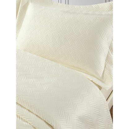 Σετ Κουβερλί Υπέρδιπλο Pixie Art 12314 230x250εκ Εκρού