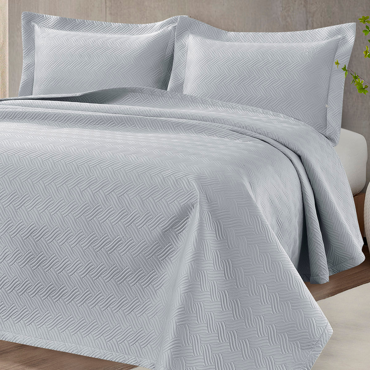 Σετ Κουβερλί Υπέρδιπλο Arion Art 12315 230x250εκ Γκρι