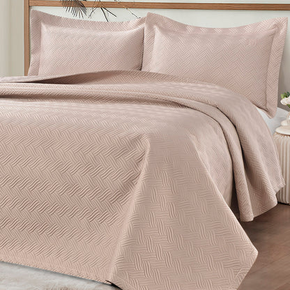 Σετ Κουβερλί Υπέρδιπλο Melusine Art 12317 230x250εκ Άμμου