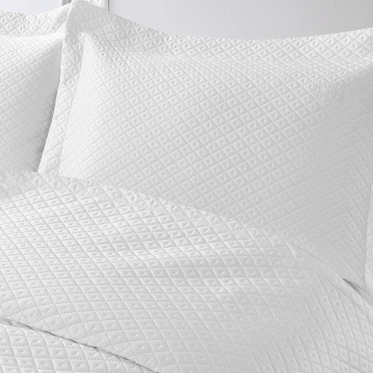 Σετ Κουβερλί Υπέρδιπλο Amelia Art 12322 230x250εκ Λευκό