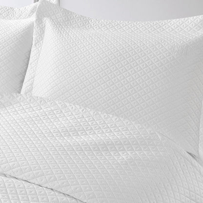 Σετ Κουβερλί Υπέρδιπλο Amelia Art 12322 230x250εκ Λευκό