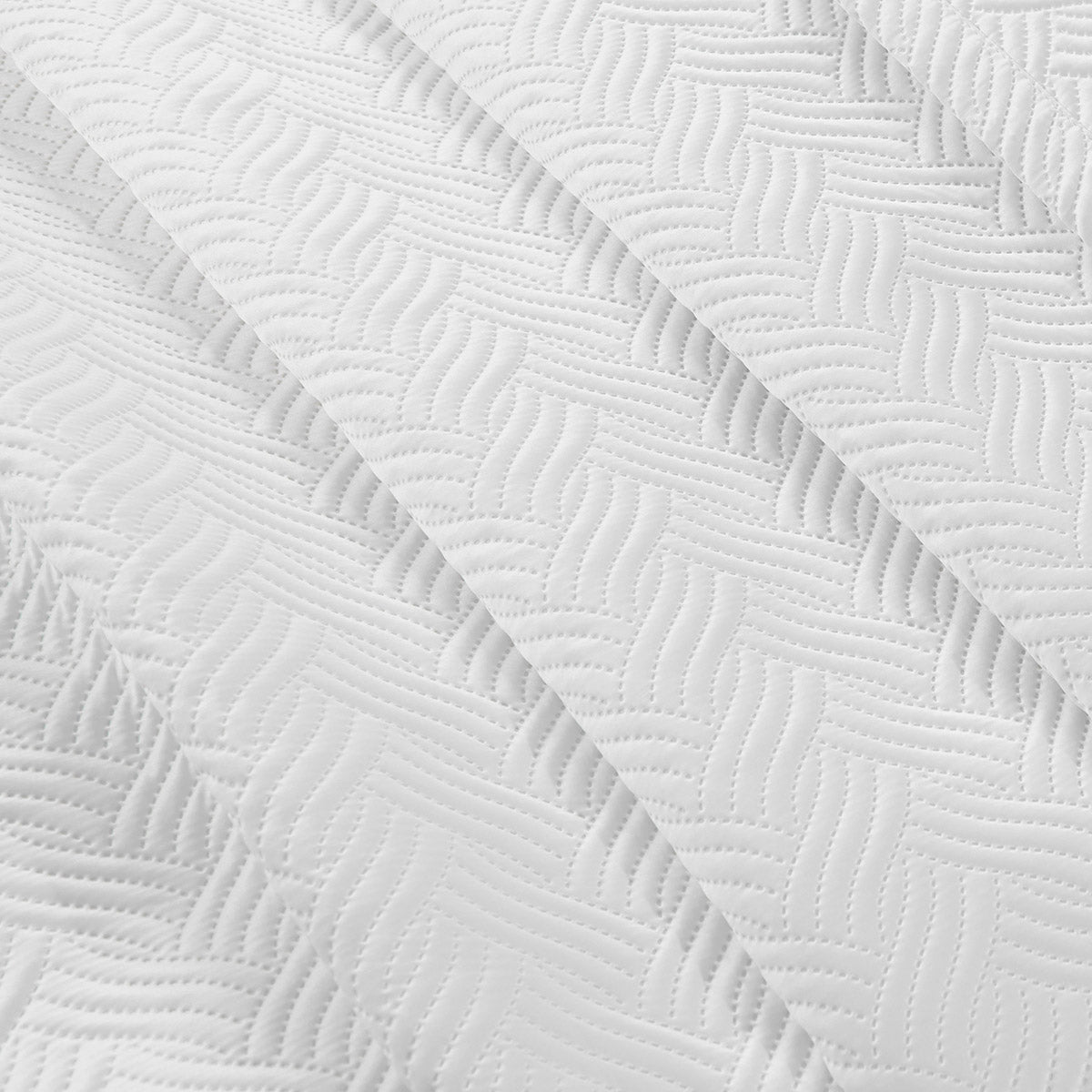 Σετ Κουβερλί Υπέρδιπλο Aeva Art 12323 230x250εκ Λευκό