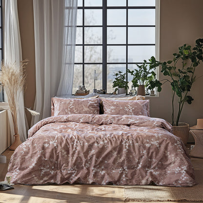 Glory Art 12380 King/Super King Quilted Bedspread Set 220x240cm Mocha